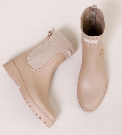 レディース ショート レインブーツ 梅雨対策 おしゃれ 防水