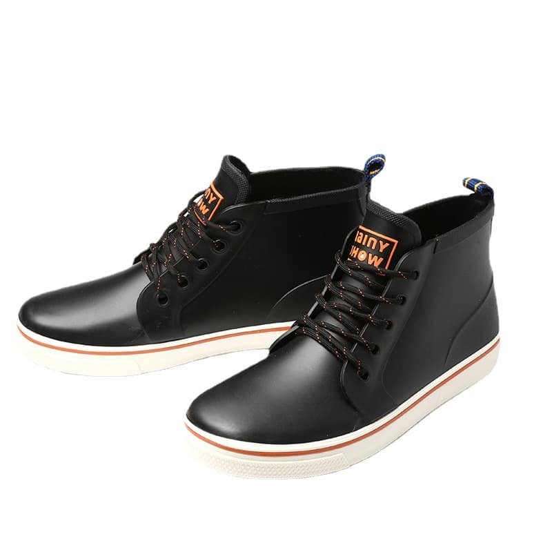 レインブーツ 防水ハイカット　スニーカー型